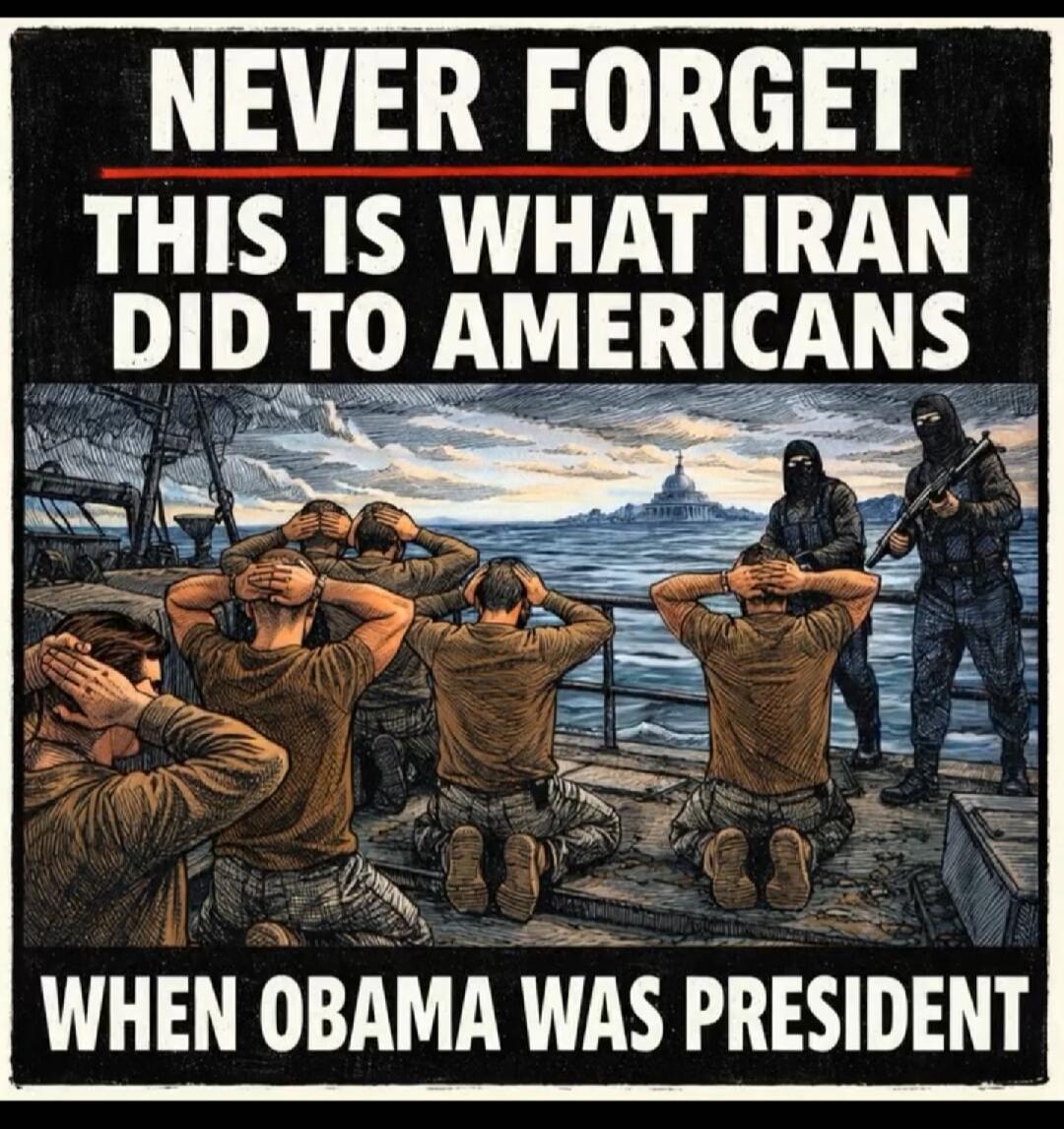 NEVER FORGET THIS IS WHAT IRAN DID TO AMERICANS WHEN OBAMA WAS PRESIDENT