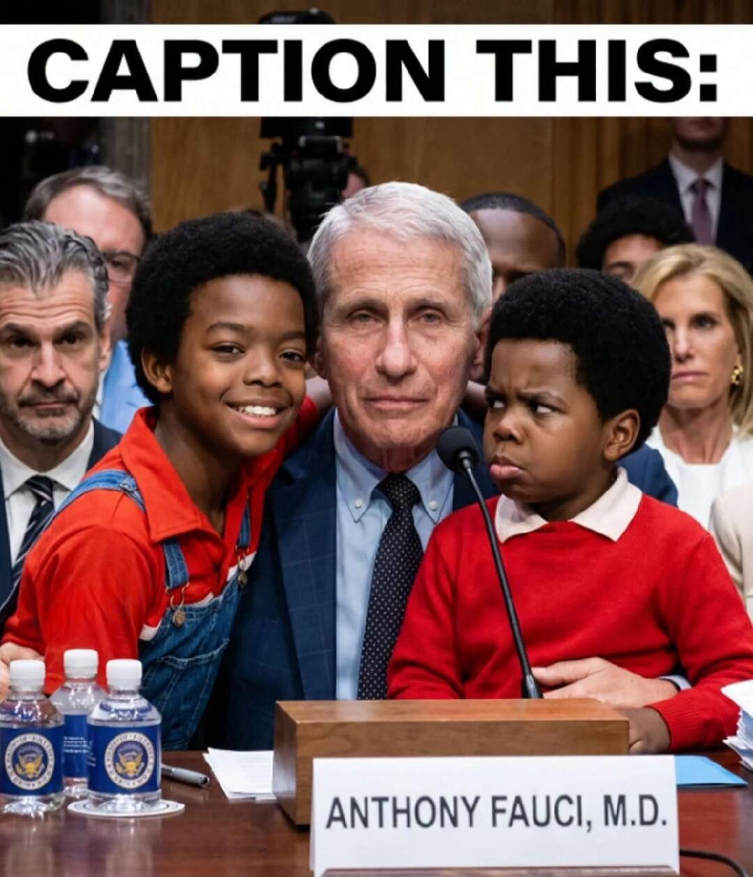CAPTION THIS: ANTHONY FAUCI, M.D.