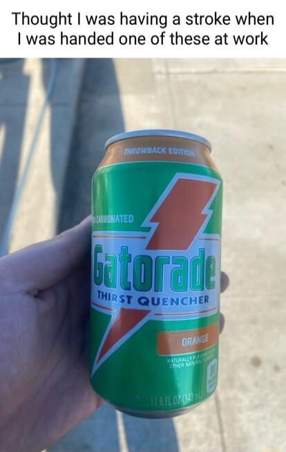 Thought was having a stroke when was handed one of these at work
