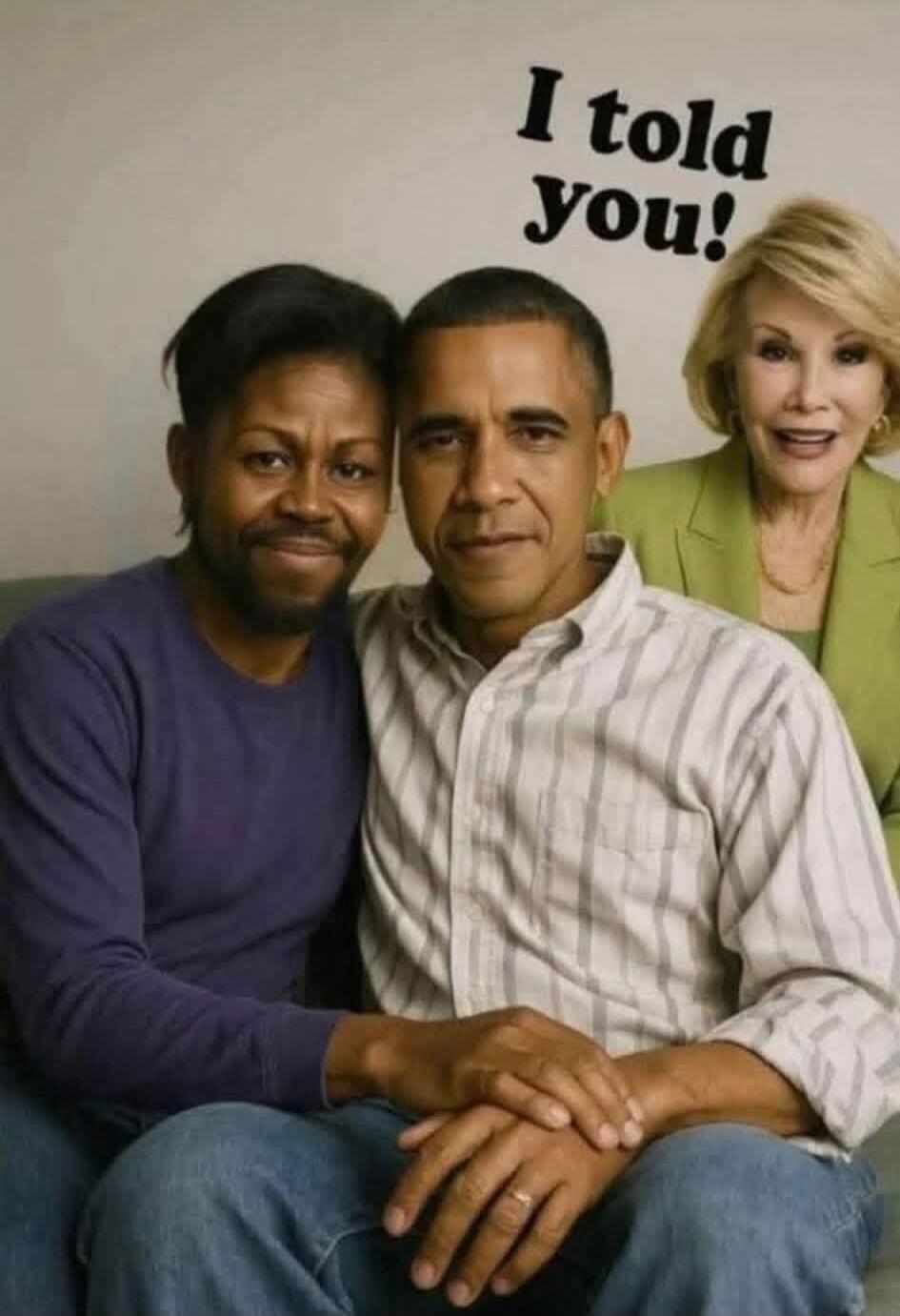 I told you!