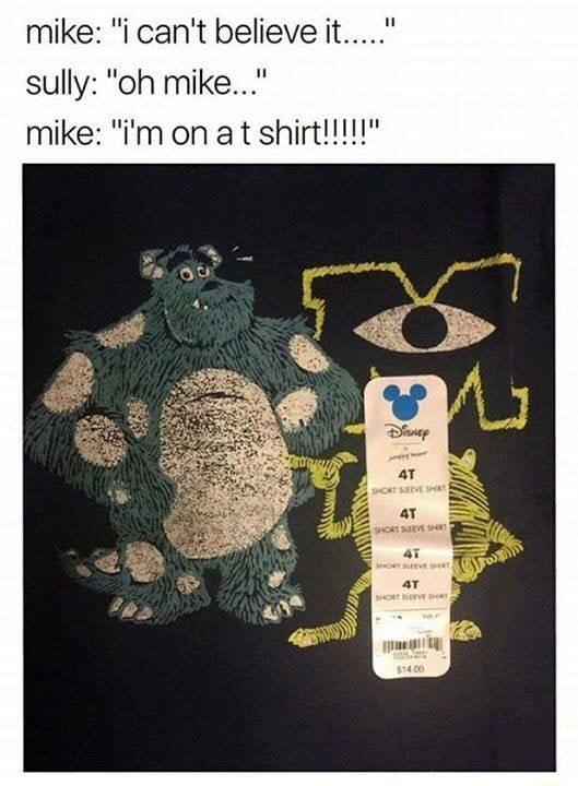 mike i cant believe it sully oh mike T