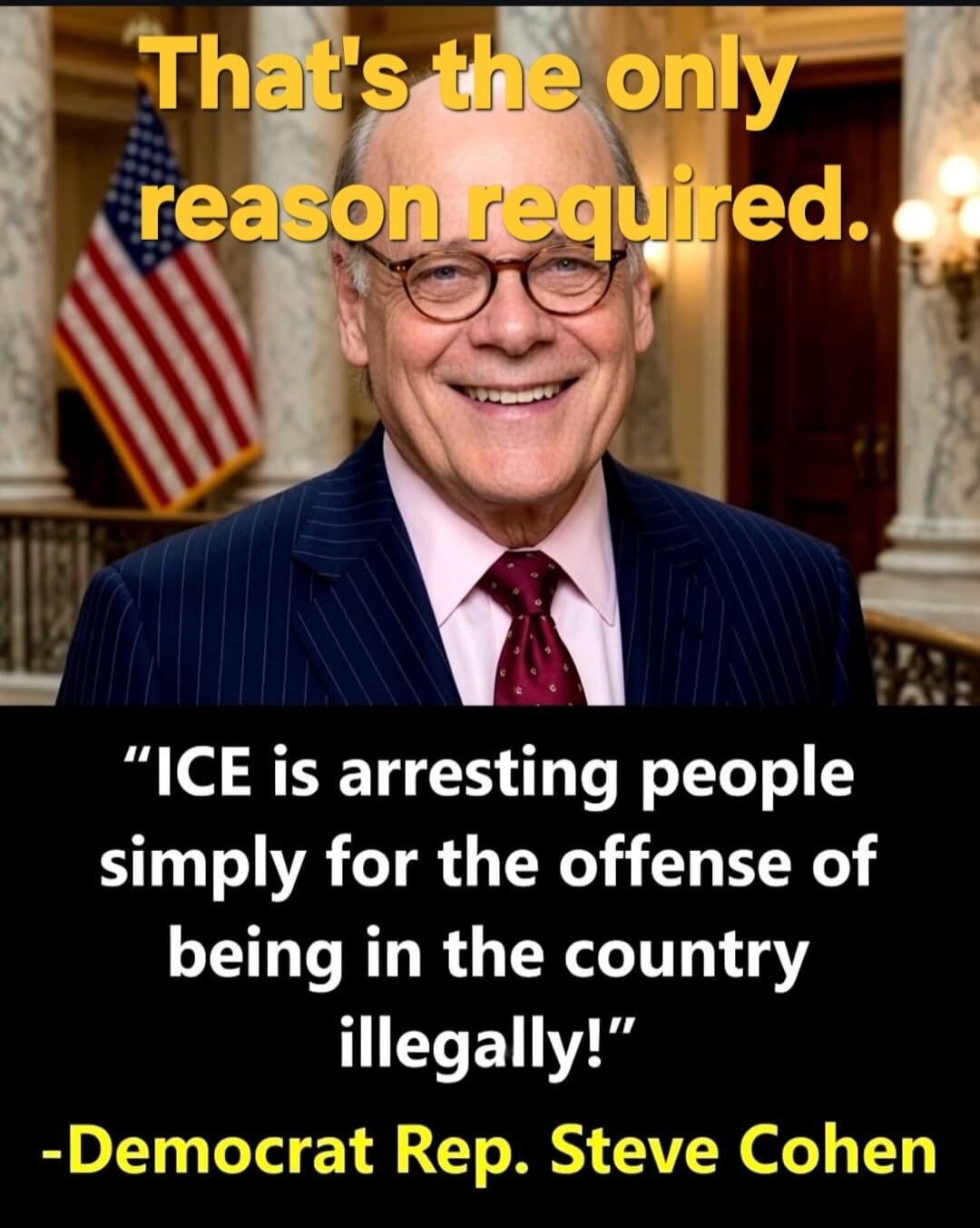 That's the only reason required. 