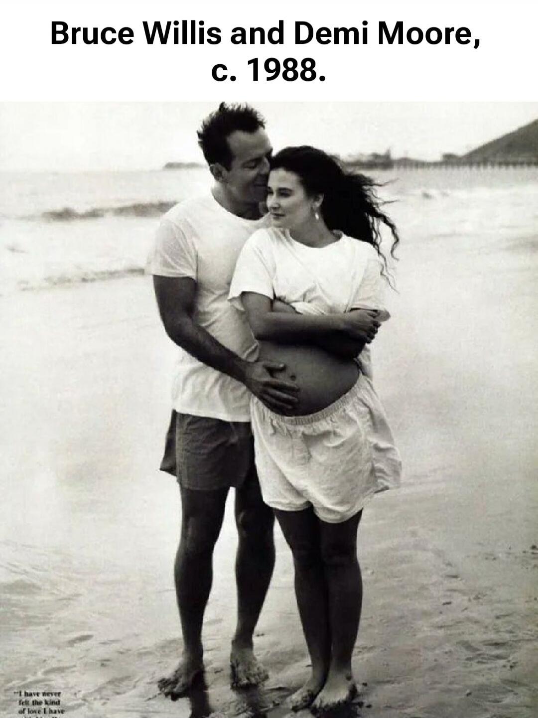 Bruce Willis and Demi Moore, c. 1988.\nSession ID: 1039078.