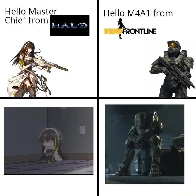 Hello M4A1 from Hello Maste Chieffrom