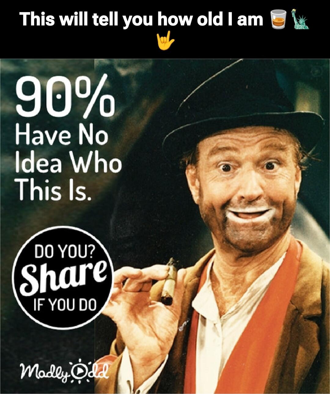 This will tell you how old I am 🍺🧙‍♂️

90% Have No idea Who This Is.

DO YOU? Share IF YOU DO