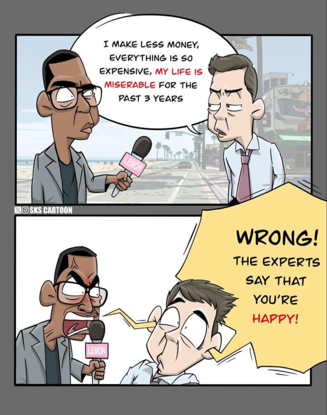 T MAKE LESS MONEY EVERYTHING I 50 WRONG THE EXPERTS SAY THAT
