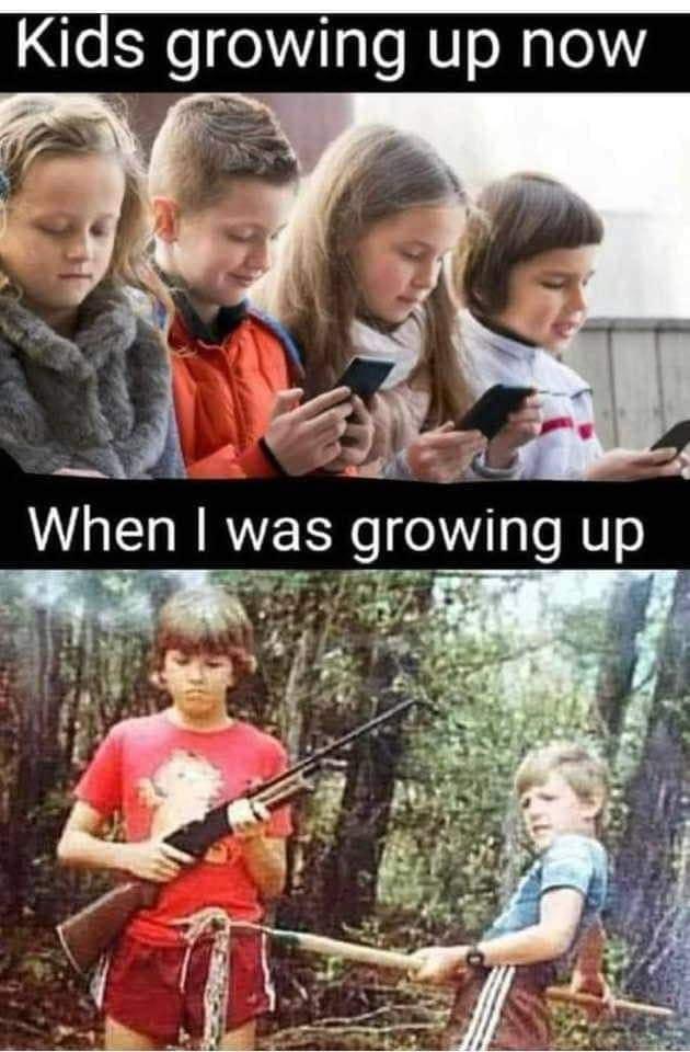 S growing up now
