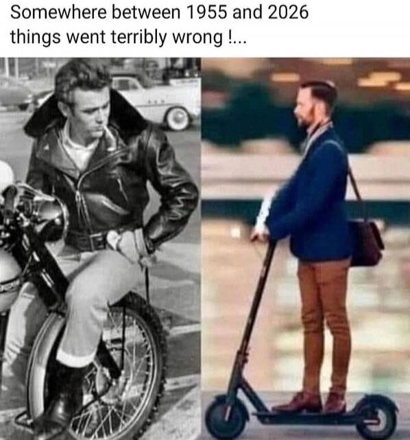 Somewhere between 1955 and 2026 things went terribly wrong !...