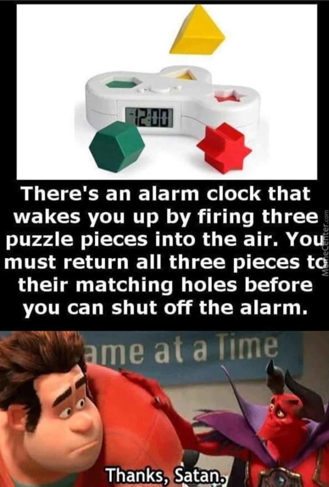 AL ETERCE D IETE T e oTel 1 E UVEUCERVTTRTT R VR e Te R o TT puzzle pieces into the air You must return all three pieces tc LTSI E Lol T Te G Dol STl T2 o you can shut off the alarm