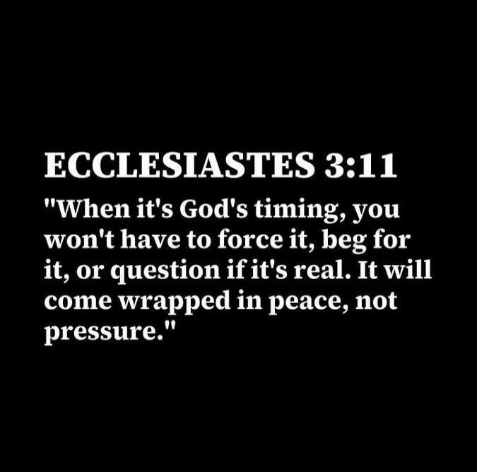 ECCLESIASTES 3:11 