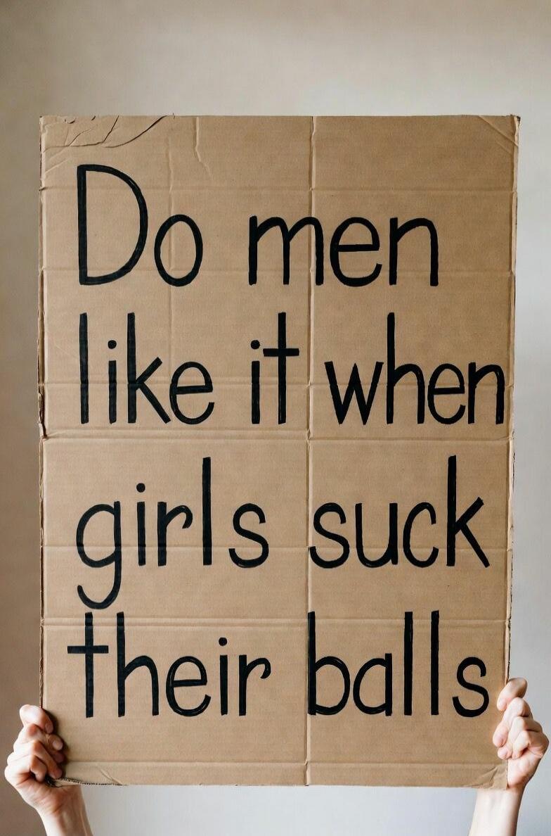 Do men like it when girls suck their balls