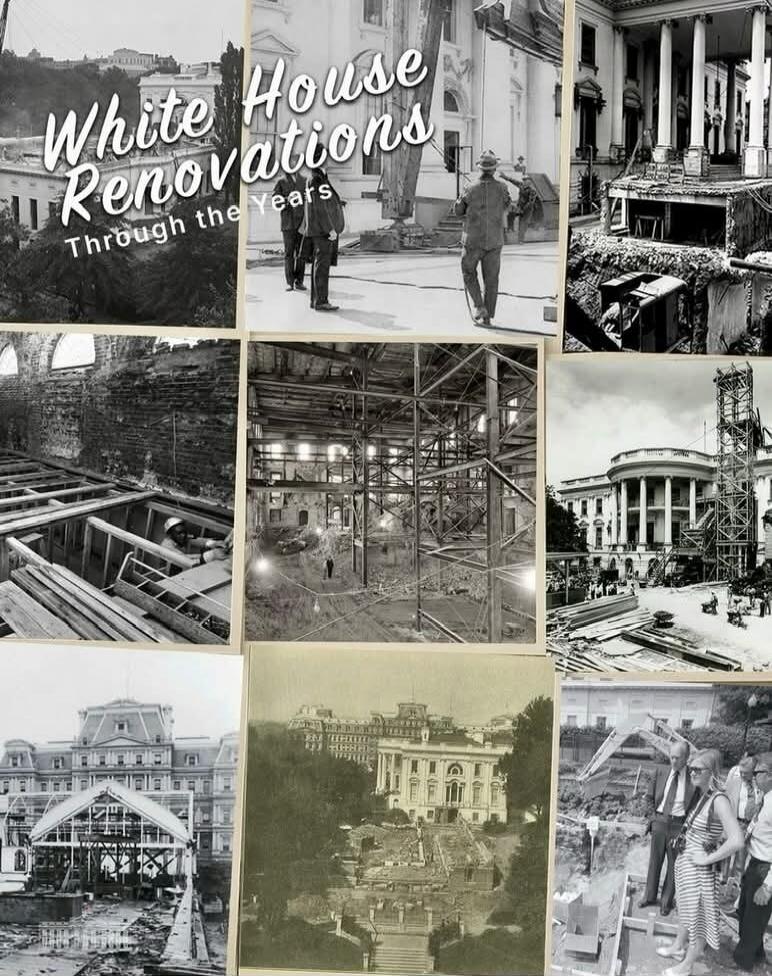 White House Renovations Through the Years
