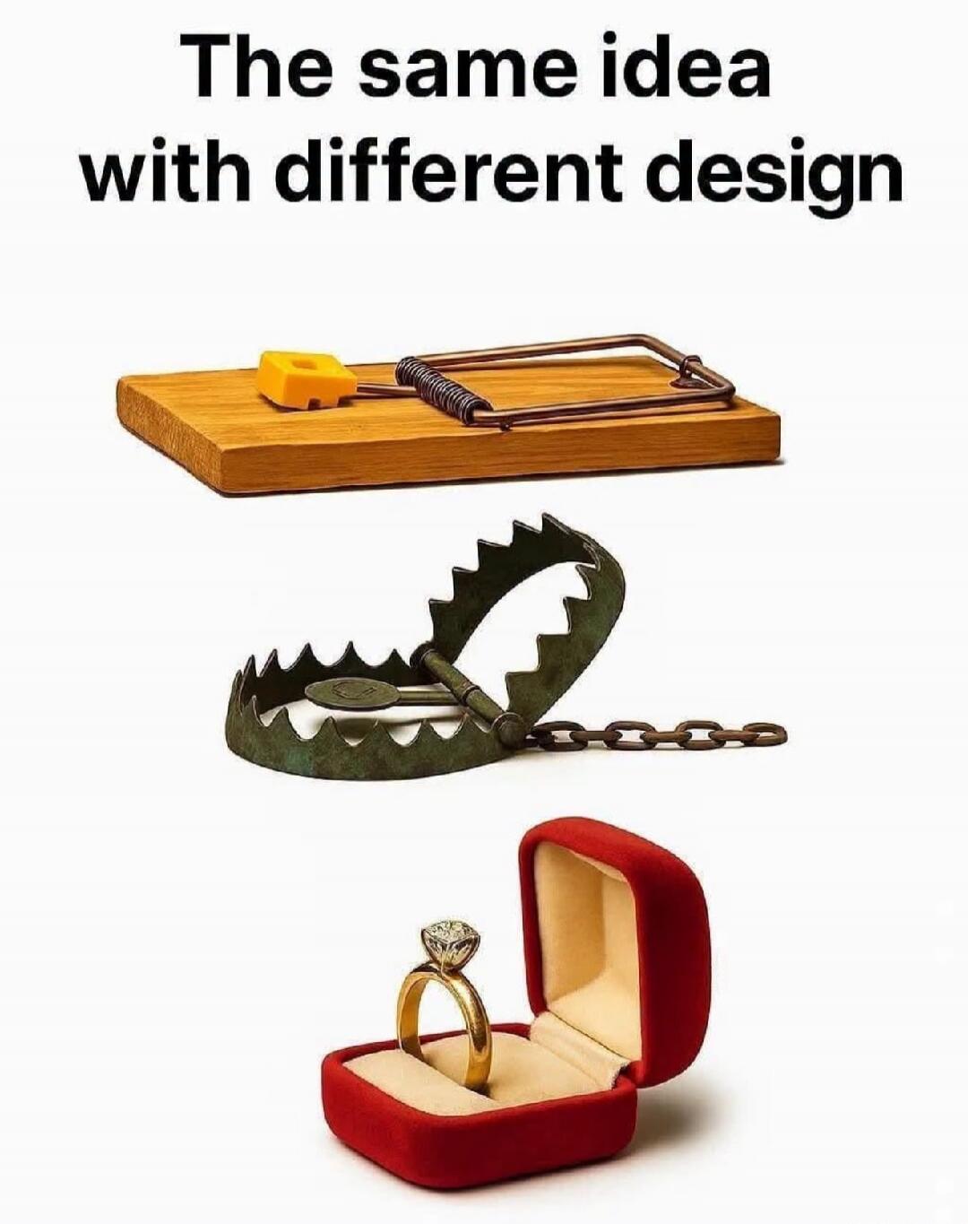 The same idea with different design