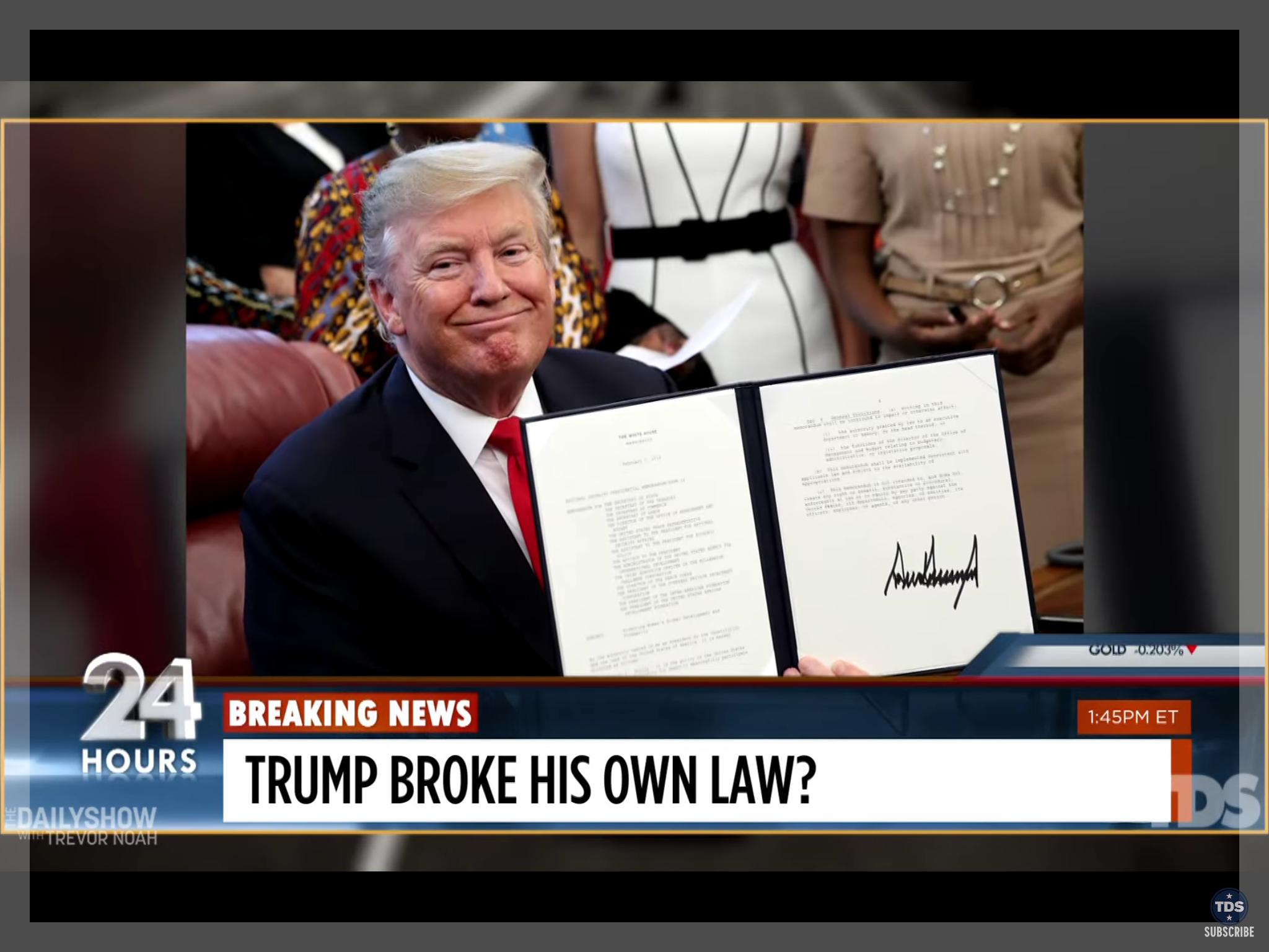 BREAKING NEWS _ IRUMBROKE HIS OWN LAW DS