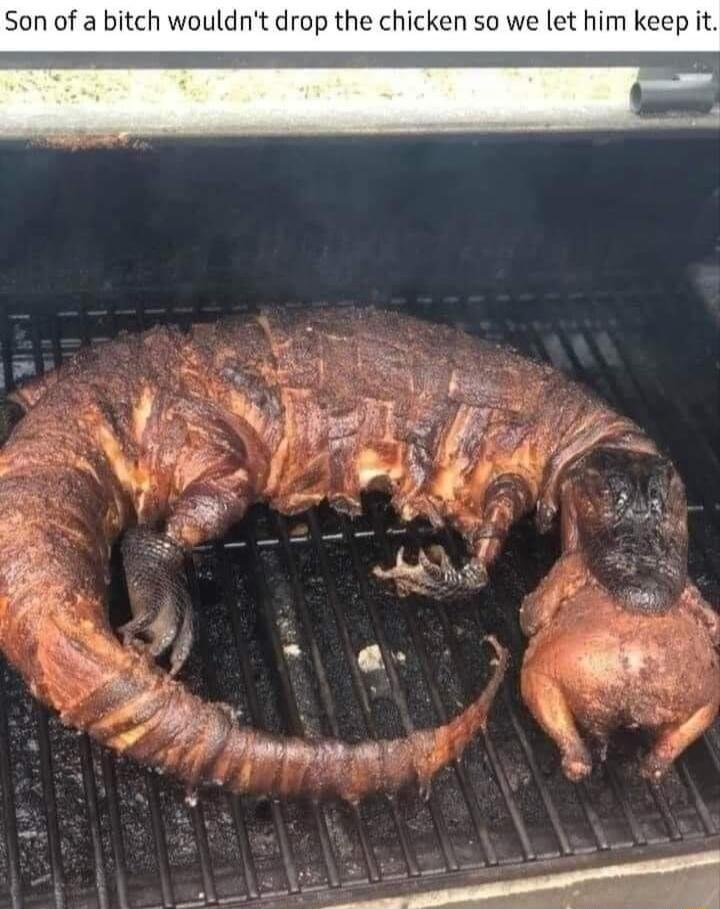 Son of a bitch wouldnt drop ken so we let him keep i