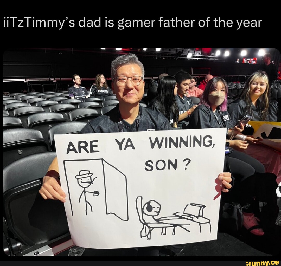 iiTzZTimmys dad is gamer father of the year