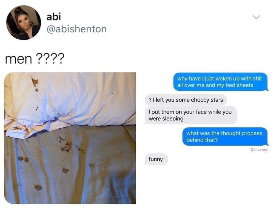 abi abishenton men 21t yousome chocey stars putthem on your face whle you e sleepng