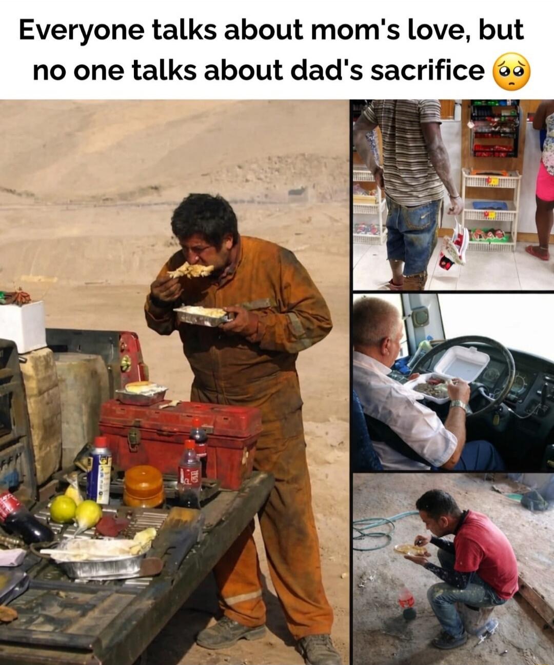 Everyone talks about mom's love, but no one talks about dad's sacrifice 🥺