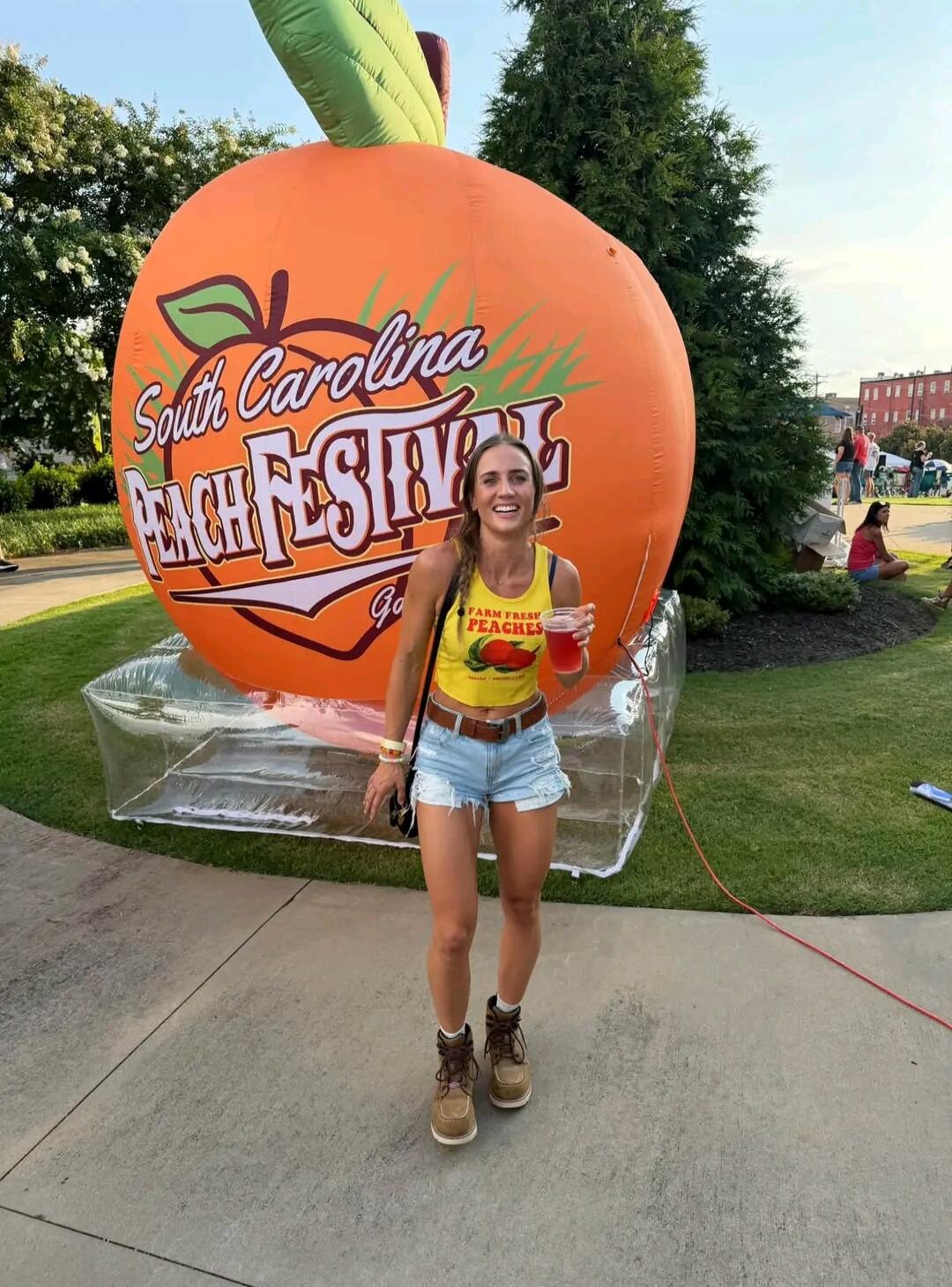 South Carolina Peach Festival. Farm Fresh Peaches.
