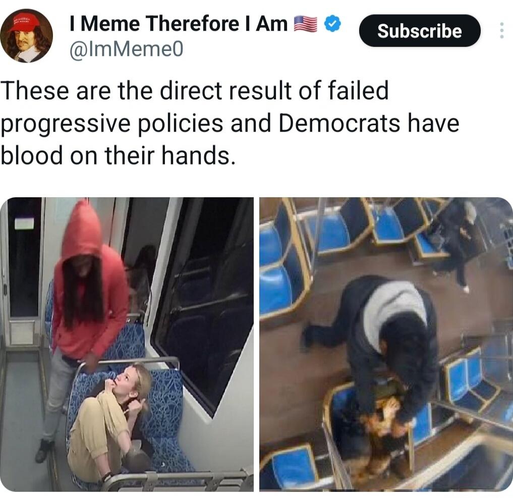 These are the direct result of failed progressive policies and Democrats have blood on their hands.