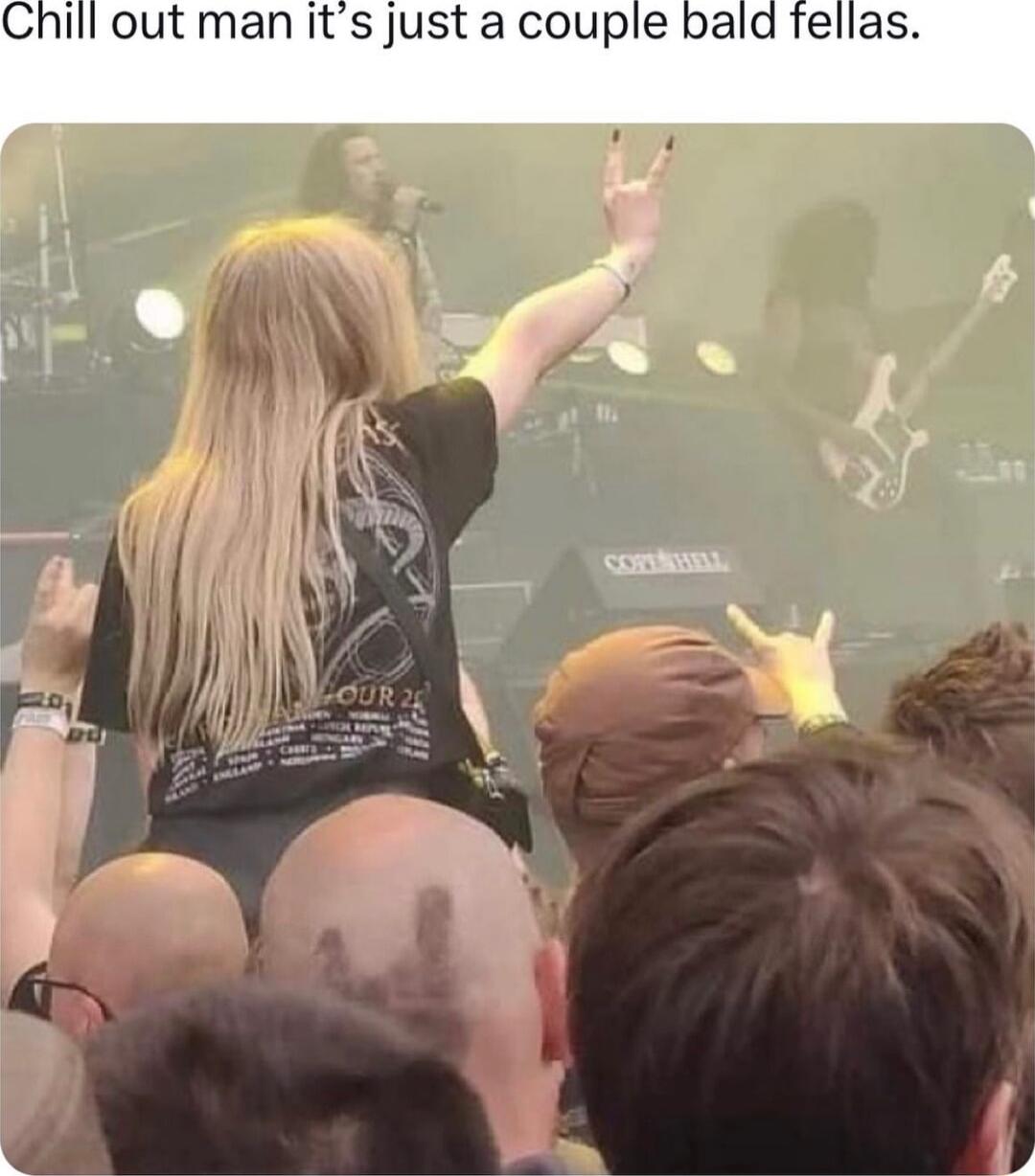 Chill out man its just a couple bala fellas