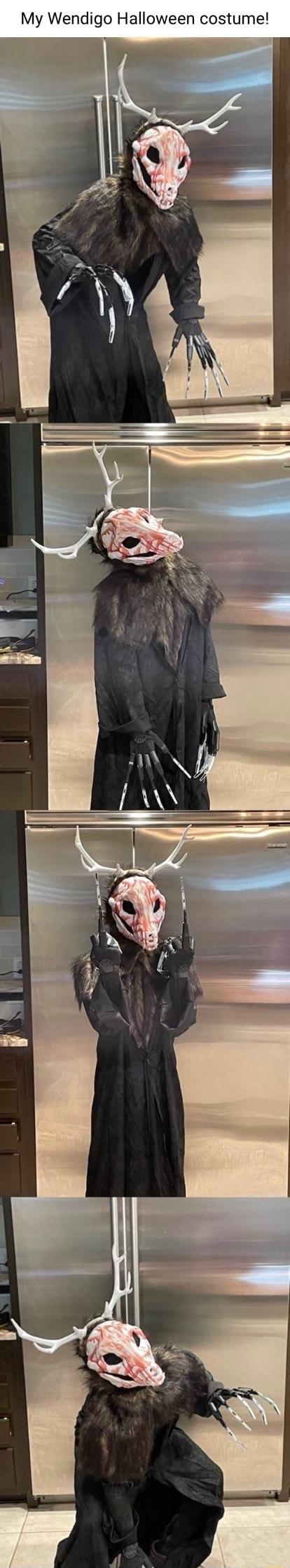 My Wendigo Halloween costume