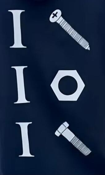 I screw, I nut, I bolt