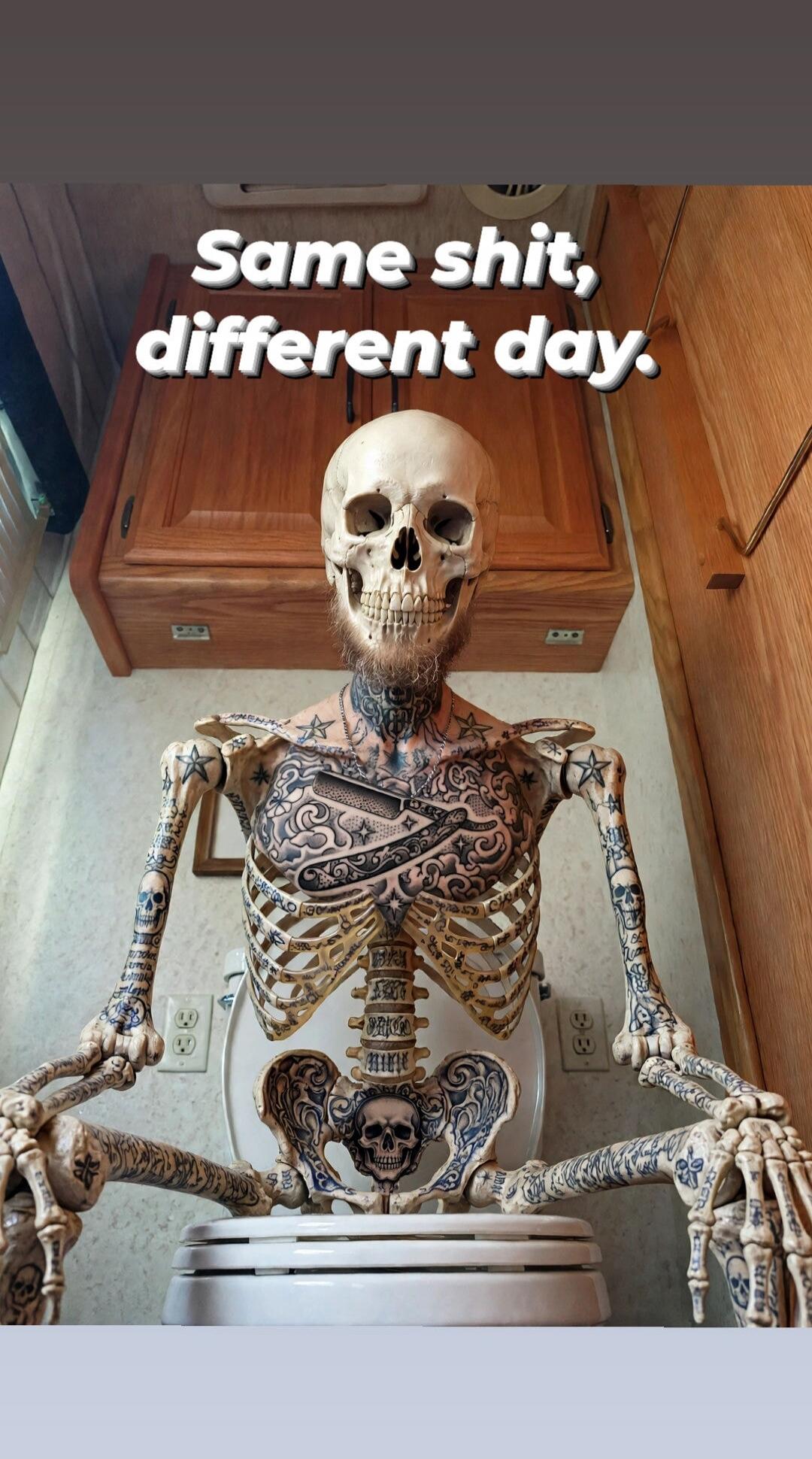 Same shit, different day.