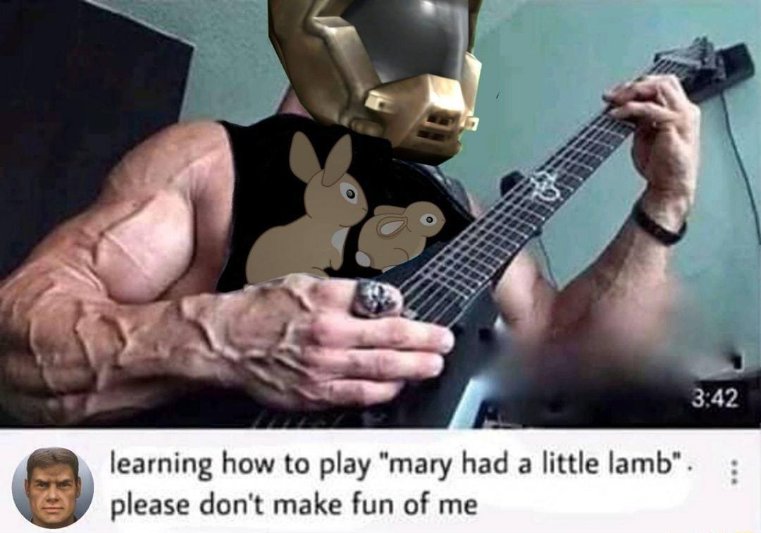 learning how to play mary had a little lamb 4 please dont make fun of me