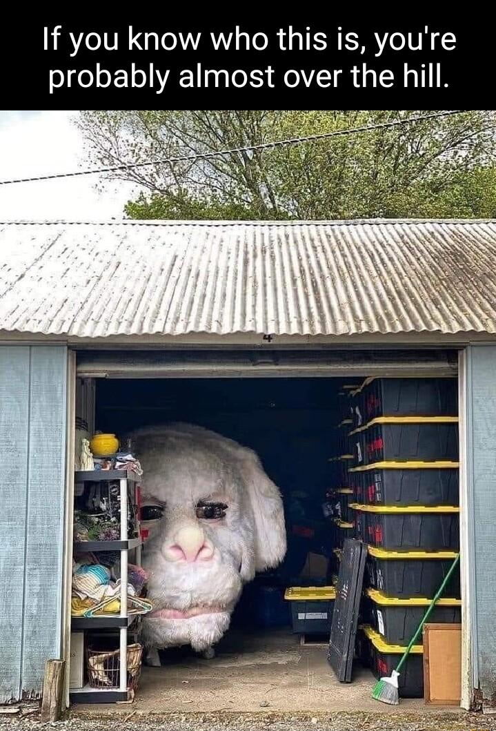 If you know who this is youre probably almost over the hill