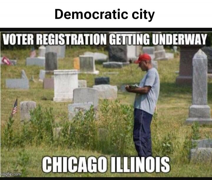 Democratic city VOTER REGISTRATION GETTING UNDERWAY CHICAGO ILLINOIS