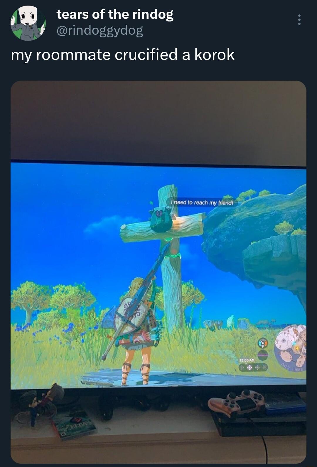 tears of the rindog rindoggydog my roommate crucified a korok Al