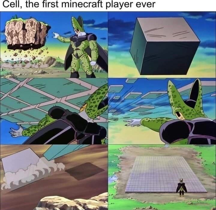 Cell the first minecratft player ever