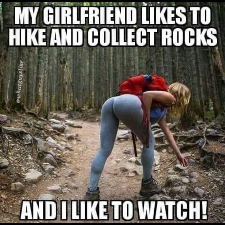 MY GIRLFRIEND LIKES TO HIKEAND T3 ITHT