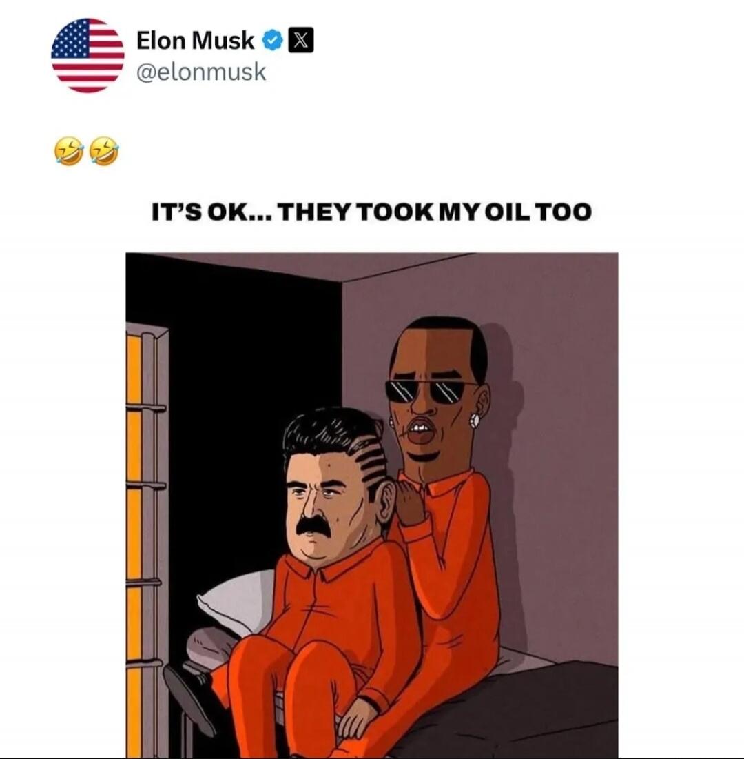 😂😂 IT'S OK... THEY TOOK MY OIL TOO