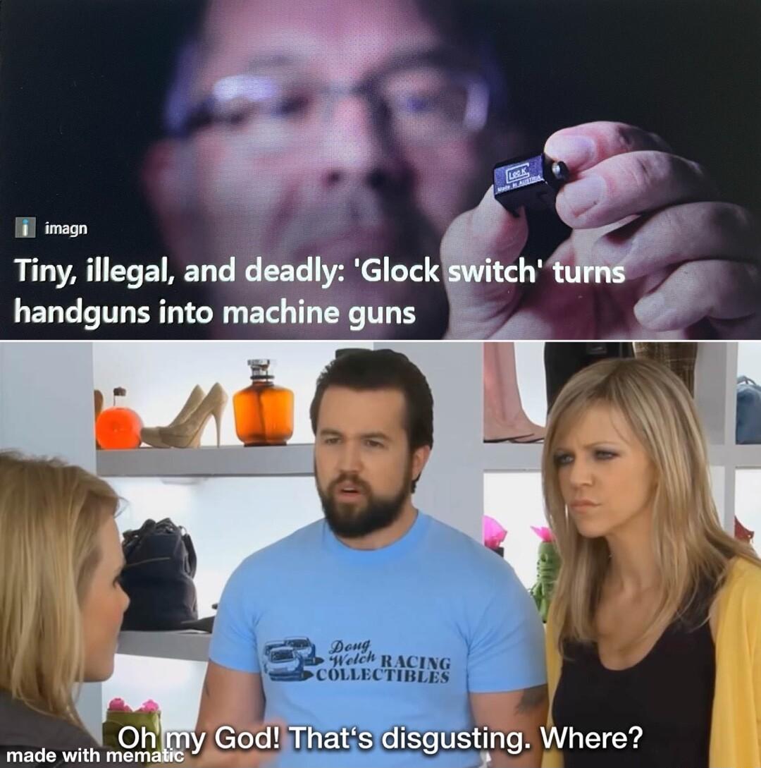 il imson R ET RN adly Glock handguns into machine guns