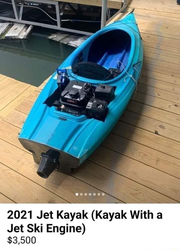 2021 Jet Kayak Kayak With a Jet Ski Engine 3500