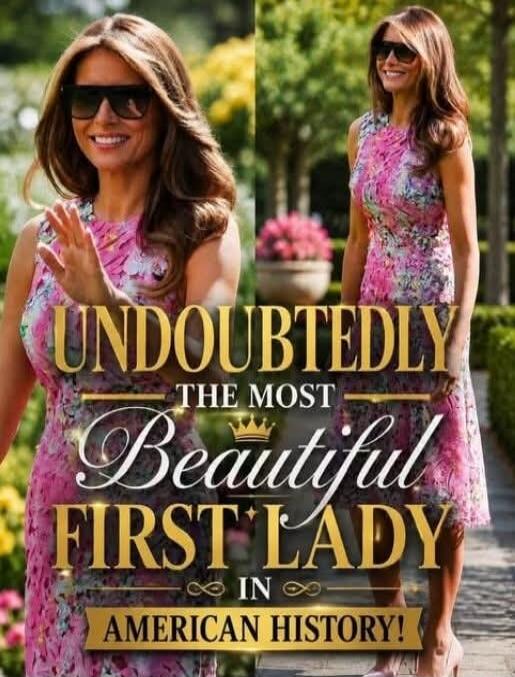 UNDOUBTEDLY THE MOST BEAUTIFUL FIRST LADY IN AMERICAN HISTORY!