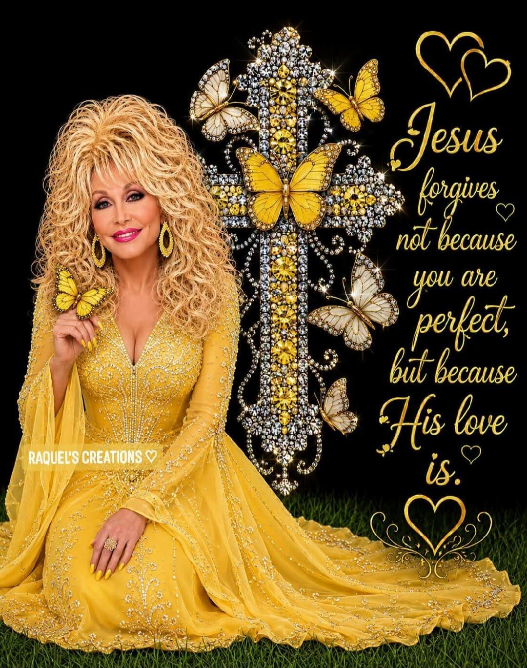 Jesus forgives not because you are perfect, but because His love is. RAQUEL'S CREATIONS ♡