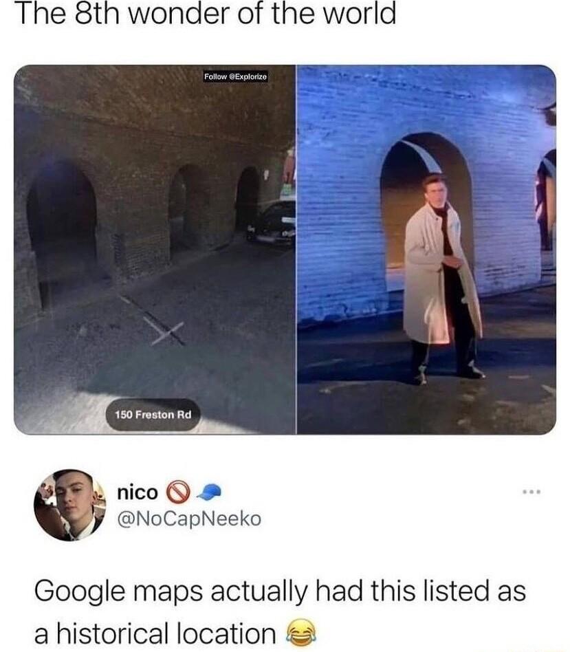 nico apNeeko Google maps actually had this listed as a historical location