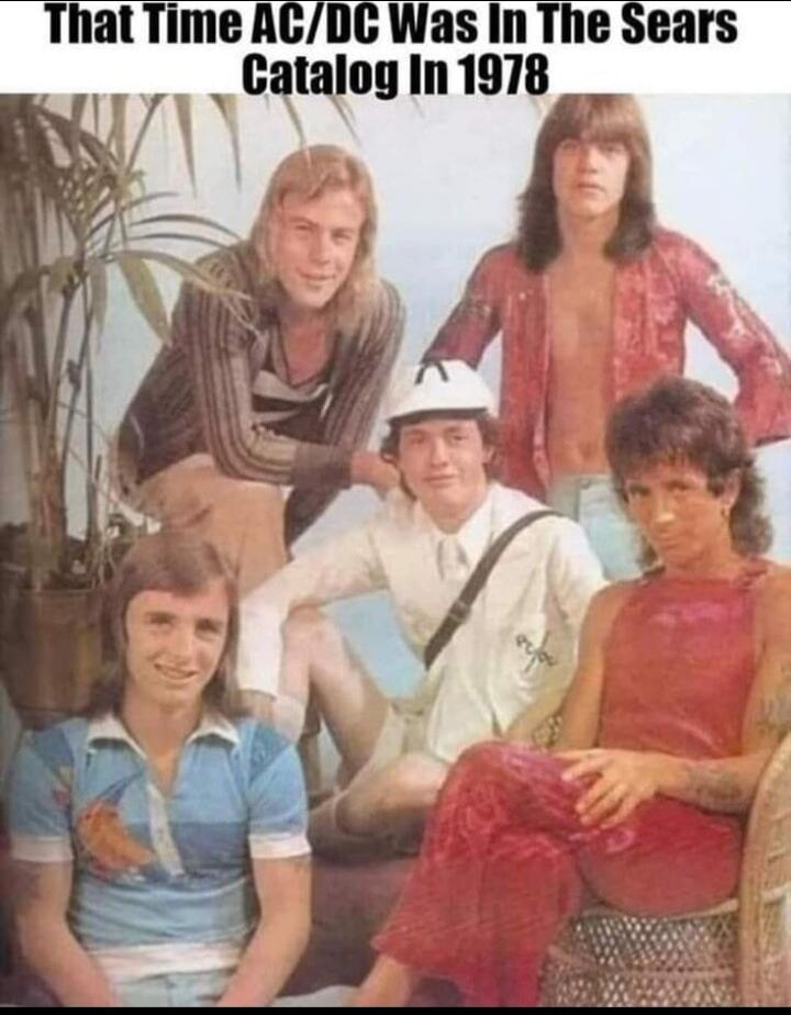 That Time AC/DC Was In The Sears Catalog In 1978