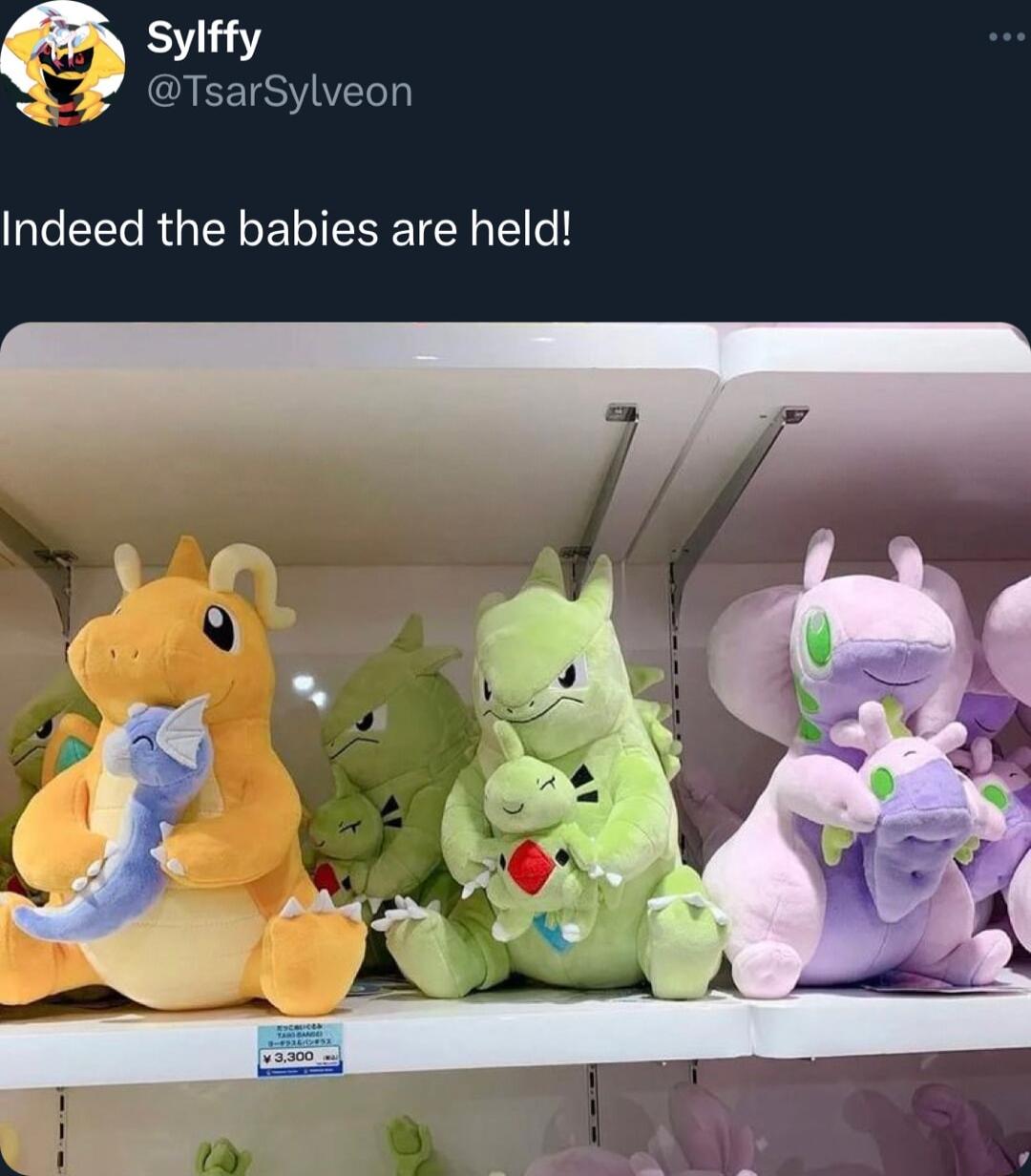 B1u TsarSylveon Indeed the babies are held