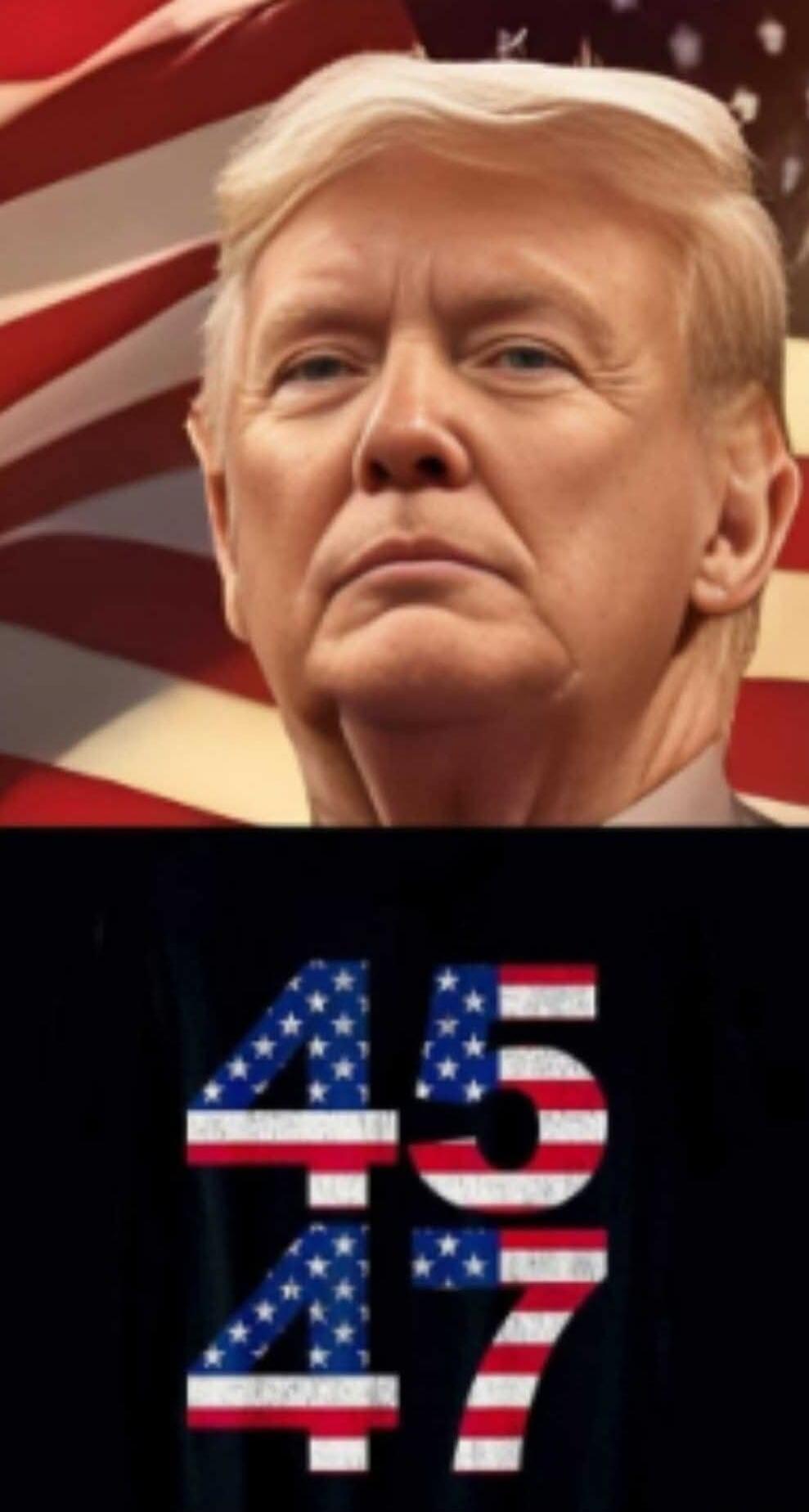 Donald Trump 45 47