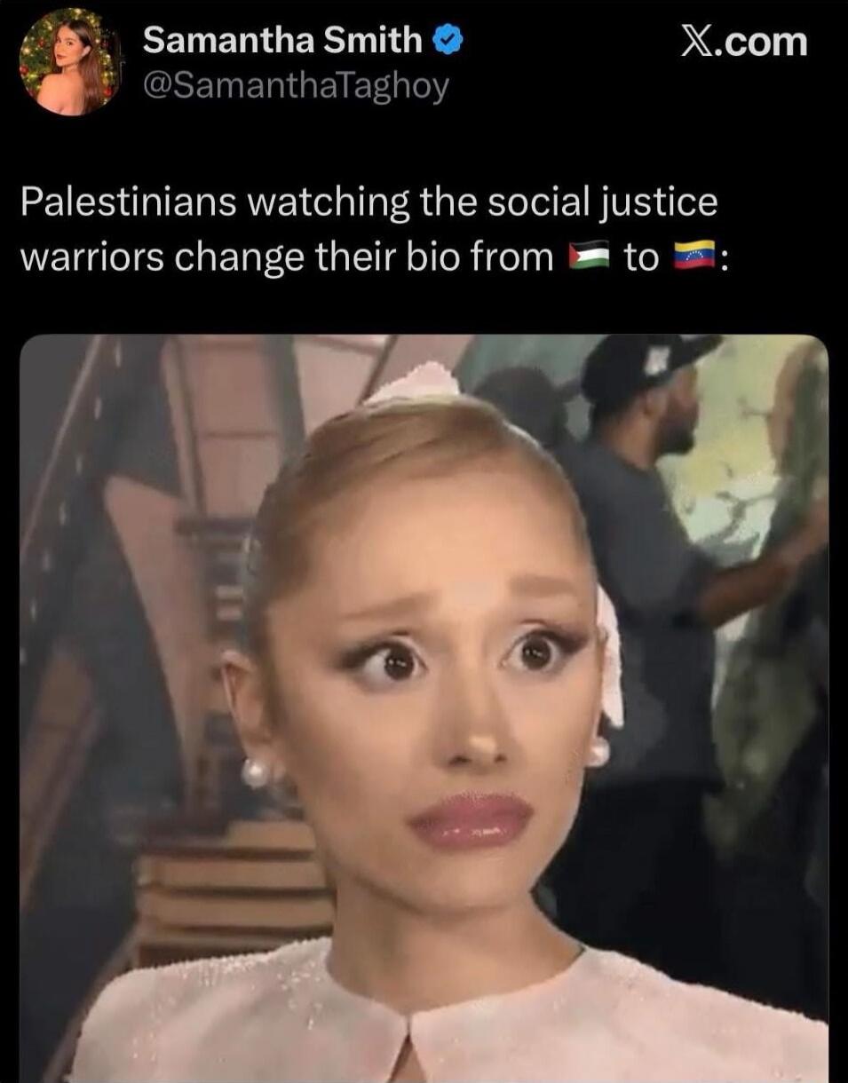 Palestinians watching the social justice warriors change their bio from 🇵🇸 to 🇪🇬