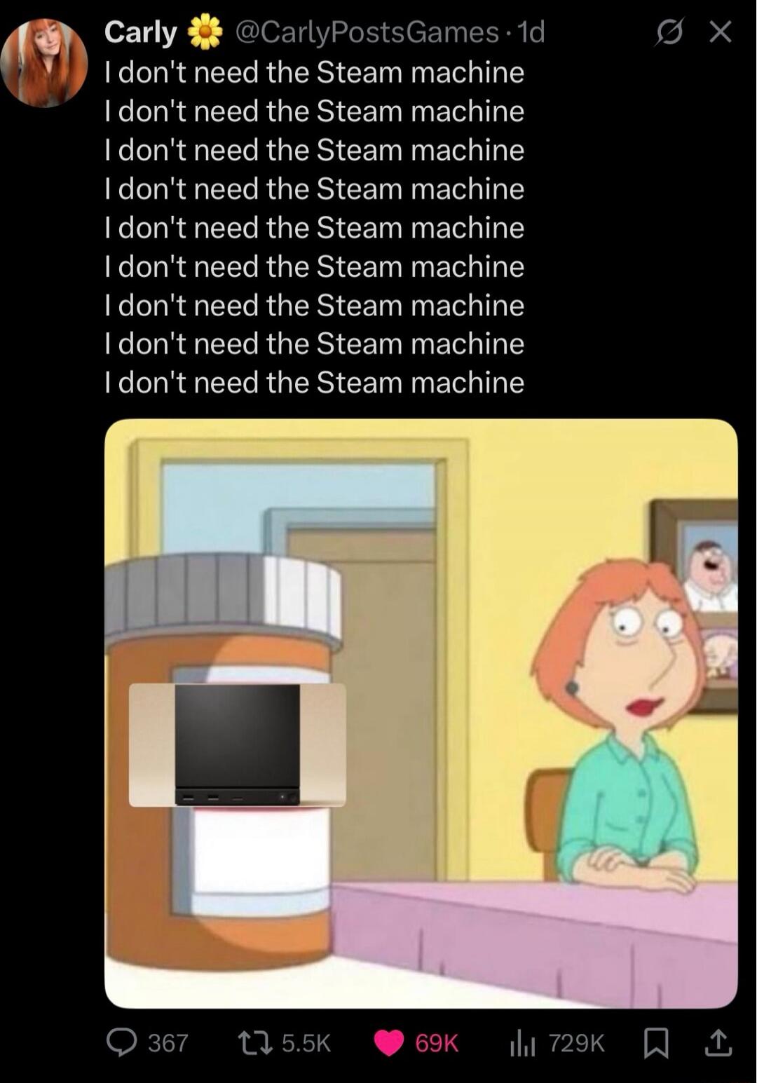 I don't need the Steam machine
I don't need the Steam machine
I don't need the Steam machine
I don't need the Steam machine
I don't need the Steam machine
I don't need the Steam machine
I don't need the Steam machine
I don't need the Steam machine