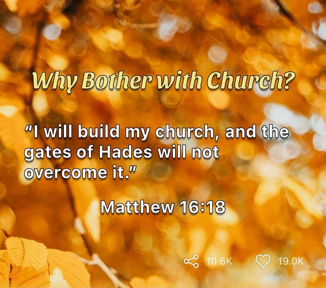Why Bother with Church? 