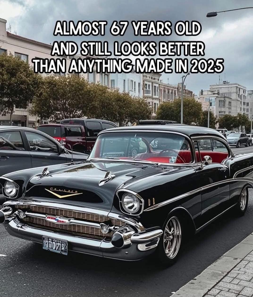 ALMOST 67 YEARS OLD AND STILL LOOKS BETTER THAN ANYTHING MADE IN 2025