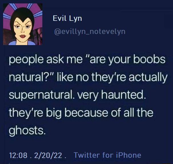O olToolCIETS G aalI1R o1V d ololo o3 natural like no theyre actually supernatural very haunted 1 EVACH ollefolTor Nl 1 Reg L ghosts 1208 22022 Twitter for iPhone