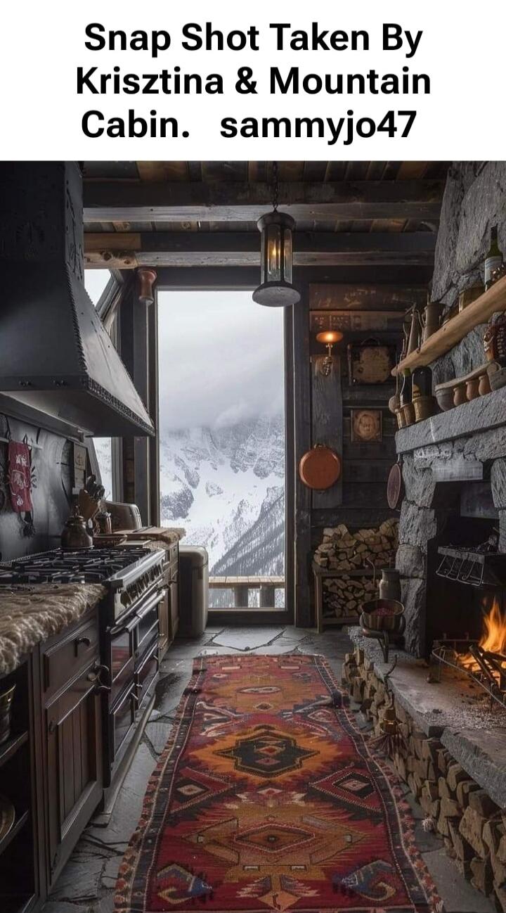 Snap Shot Taken By Krisztina & Mountain Cabin. sammyjo47