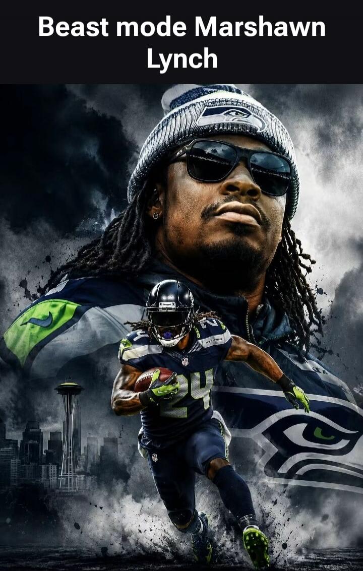 Beast mode Marshawn Lynch